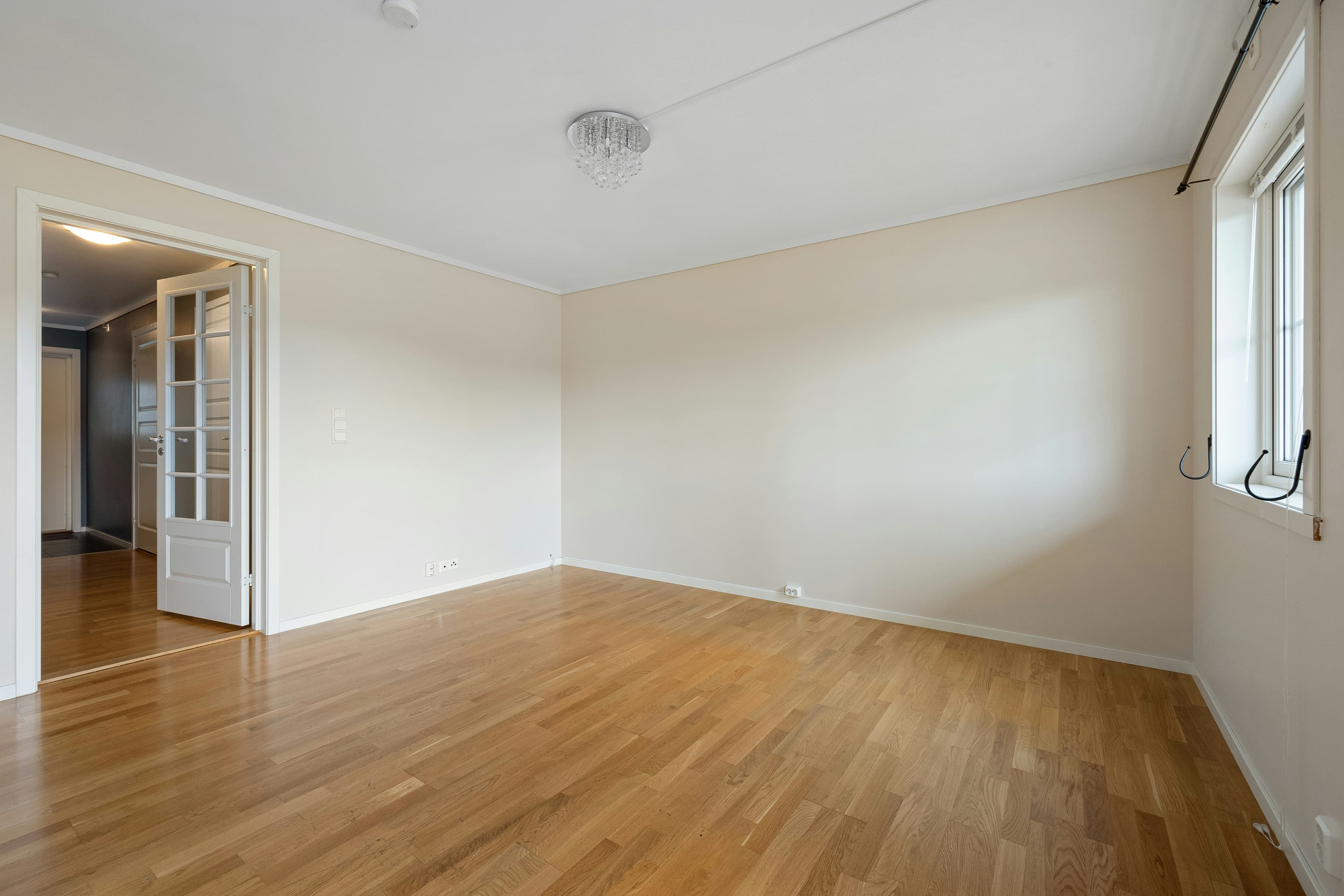 A beautiful living space showcasing modern flooring